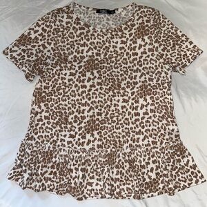 Cure Cheetah Print Shirt